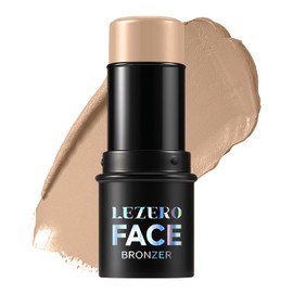 Cream Bronzer Stick, Multi-use Contour Stick for Face Shaping, Matte Finish Beauty Wand for Sculpt the Face, Easy to Apply, Longwear, Waterproof, Buildable and Blendable Color (#13, 1PC)