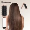 Peine Maxgroom Plegable para Cabello Rizado con Púas Extensibles y