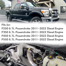 121003 Power Stroke Fuel Filter Conversion Kit Fits for 2011-2022 Ford F250 F350 F450 F550 Super Duty 6.7L Powerstroke Diesel Engines