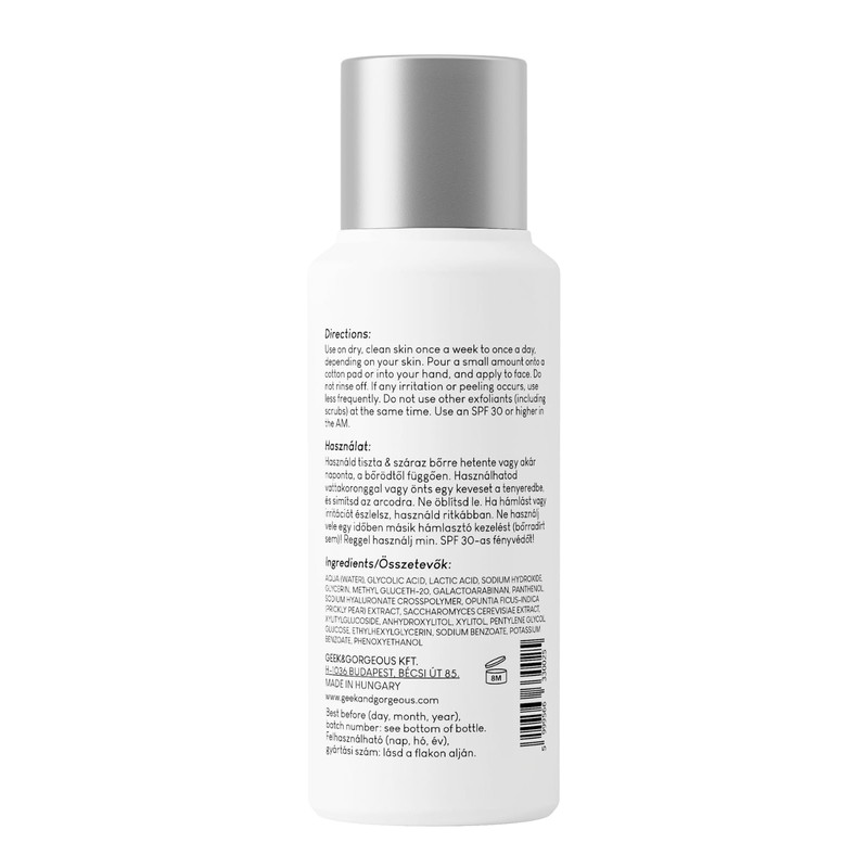 Geek & Gorgeous Smooth Out 12% AHA + Cactus Liquid