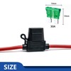 12 AWG Inline Fuse Holder - 12 Gauge Fuse Holder
