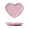 CHOOLD Elegant Ceramic Heart Shaped Dessert Plate for Kitchen Party,