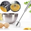 dancepandas Spiralbesen Schneebesen aus Edelstahl 6PCS Mixer Milchaufschäumer Mini Rührbesen