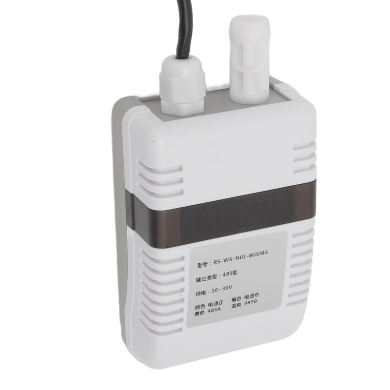 10‑30V Wall Mounted Multi Element Transmitter 485 Mode Temperature Humidity
