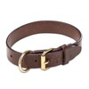 Jack & Russell Peter Original Buffalo Leather Dog Collar Sturdy