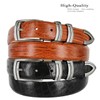 BS8191 Gun Genuine Full-Grain Cowhide Leather Designer Golf Dress Belt