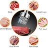 LMYKH Meat Tenderiser Stainless Steel, Manual Steak Hammer, Schnitzel Tenderiser,