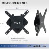 VIVO VESA Adapter Designed for Compatible Sceptre Monitors