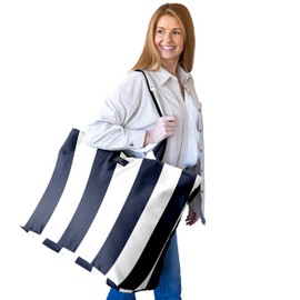 Fit & Fresh Art Deco, Navy Stripe