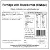 Expedition Foods Porridge with Strawberries (800kcal) - Freeze Dried Meal