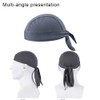 2 Pcs Sweat Wicking Head Wrap Adjustable Cycling Cap Helmet