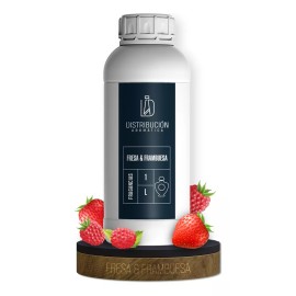 Distribución Aromática Esencia Fresa Frambuesa Para Diversas Aplicaciones 250 Ml