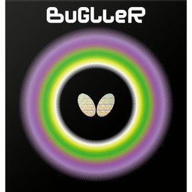 Butterfly Table Tennis Rubber Buggler 278: Black 1.9 00470