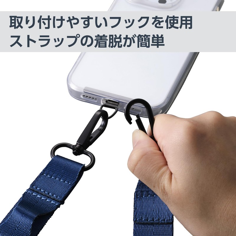 Elecom P-STSDH1FLP_Parent, pale navy