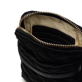 RADLEY London Holland Park Quilt Womens Black Zip Around Phone Cross Body Bag