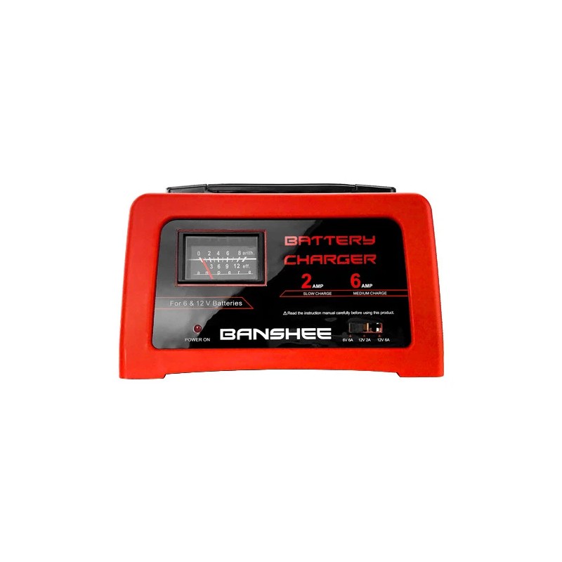 Banshee Automotive Battery Charger Maintainer 6V 12V Amp Volt SLA