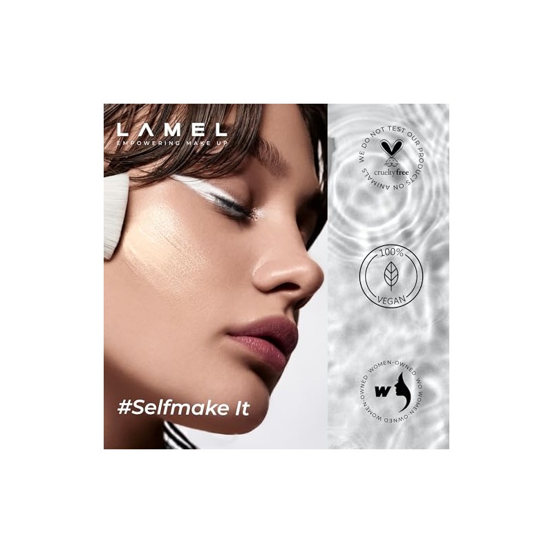 Lamel Base Maquillaje Color Smart Skin Serum 405 Latte Suaviza