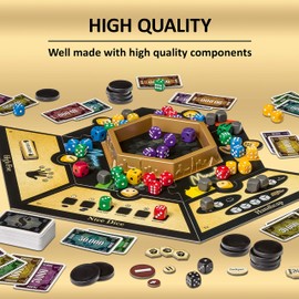 Ravensburger Las Vegas Royale Strategy Board Game for Ages 8 & Up - 20th Anniversary Edition Alea