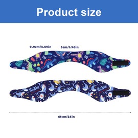 HERKINDNESS Neoprene Headband Children, Pack of 2 Ear Protection Swimming Children, Swimming Headband Children, Headband Children Swimming for Children Adults Swimming Surfing Diving