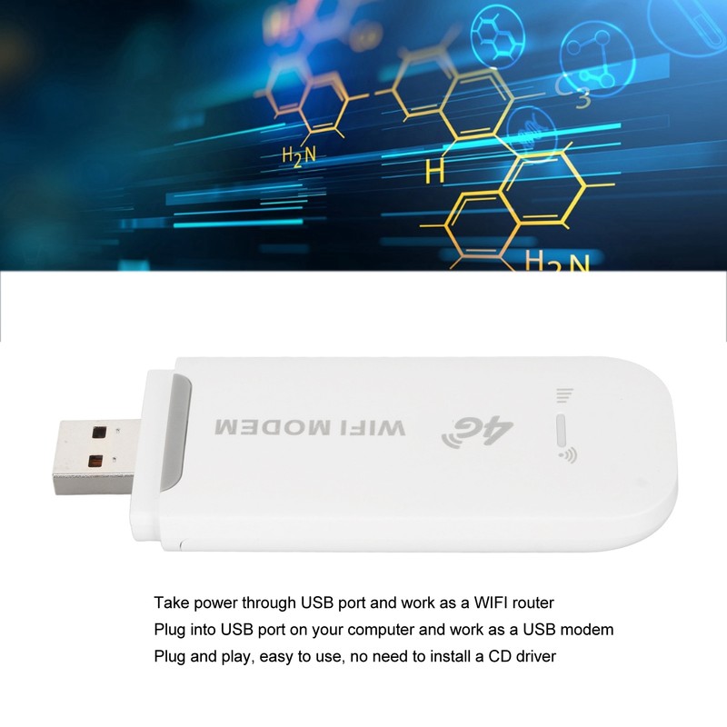LTE 4G USB MODEM WiFi HotSpot Portable Travel Mobile Wireless