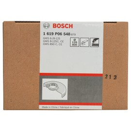 Bosch Professional 1x Protective Guard without Cover (with clamp fitting, screw-type fastening, with coding, Ø 125 mm, Accessories Angle Grinders)