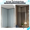 Juexica 3ft-16.4ft / 5 Meter Curtain Track Set with 90°