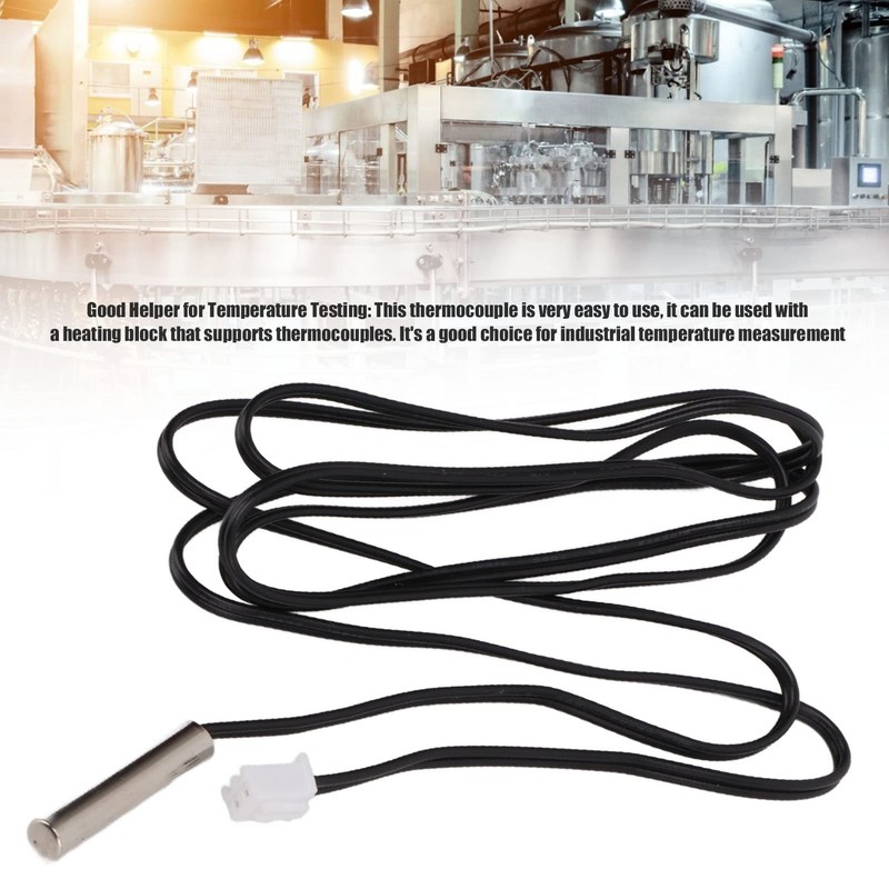 B3950 NTC Thermocouple, 10k Stainless Steel Temperature Sensor Probe Highly