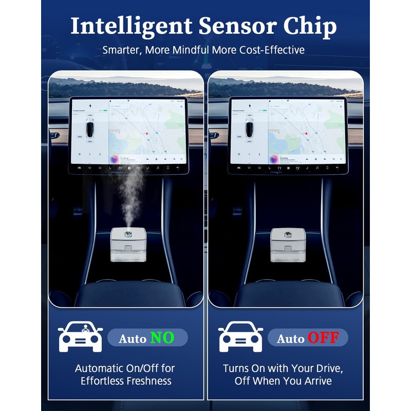 Smart Car Air Fresheners | Luxury Car Aroma Diffuser |