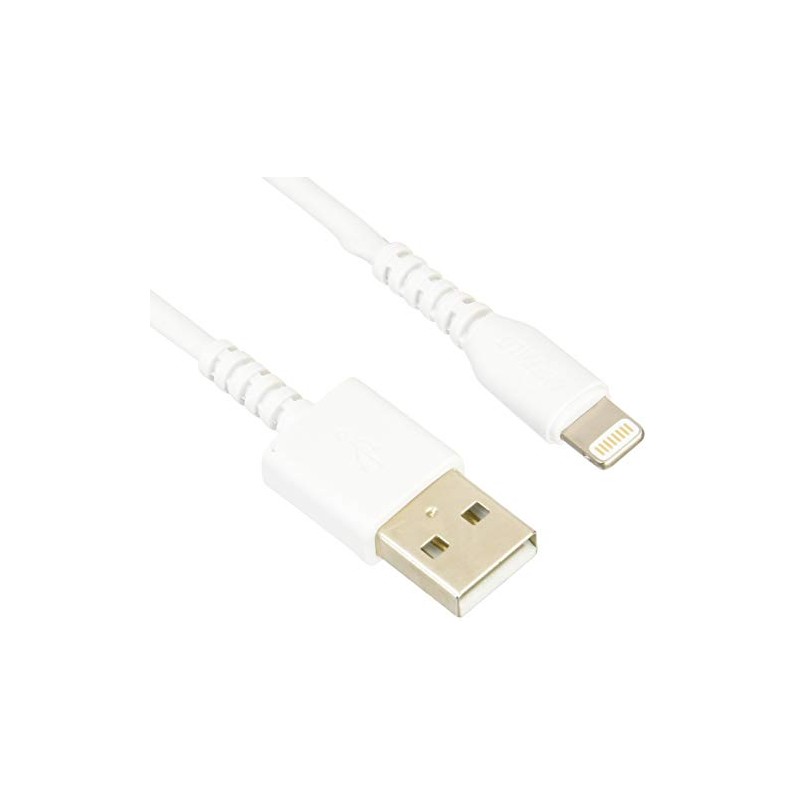 BUFFALO BSMPCL120WH Lightning Cable, 2.0m, White