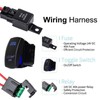 40A 12V LED Spotlights Wiring Harness 1-to-2 IP67 Waterproof for