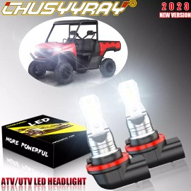 CHUSYYRAY LED Headlight Bulb 12V 35/35W For Ranger sportsman Sawtooth Breeze, 400 500 700