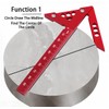 Centre Finder, Line Ruler Made of Aluminium Alloy, Centring Ruler,