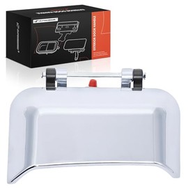 A-premium - Manija de Puerta Exterior Trasera Izquierda del Lado del Conductor Compatible con Jeep Compass 2007-2017, Chapado en Cromo, Reemplazo# Bk735-7152