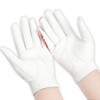 wosofe Golf Glove Women Ladies Pair Cool Leather Both Hand