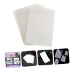 CAXUSD 100sheets Thermal Laminating Film Sheets Clear Laminating Pouches and
