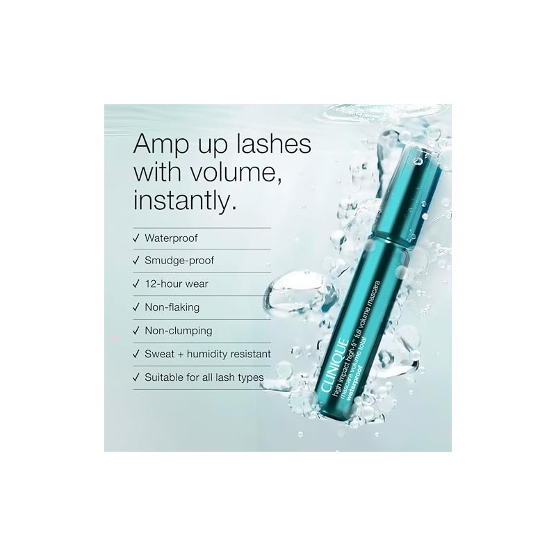 Clinique High Impact High-Fi Full Volume Waterproof Mascara | Volume,