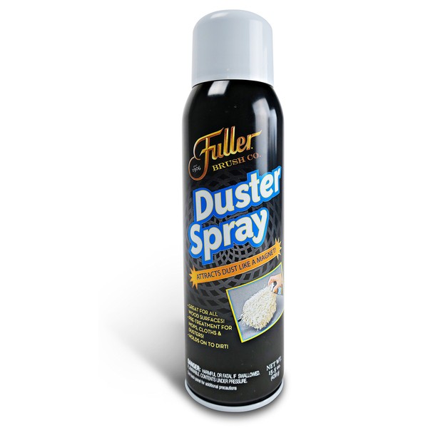 Fuller Brush Duster Spray – 15.5 oz Multi Surface Dust Removing Sprayer - Safe Household Cleaning For Floors, Furniture, Blinds & Car Interiors