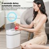 Leapiture 12L Trash Can, Car Sensor Trash Can, Hands-Free Trash
