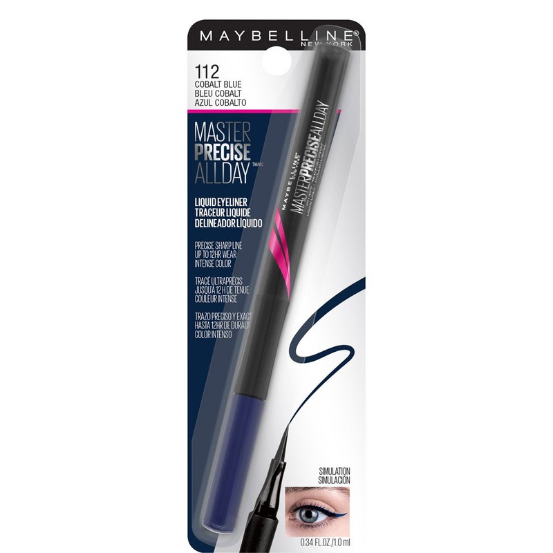 MAYBELLINE - Master Precise All Day Liquid Eyeliner Cobalt Blue