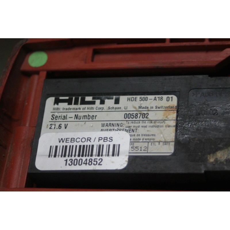 Hilti Caulking Gun HDE 500-A18