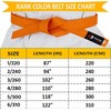 Rewon Gear Karate Martial Arts and Taekwondo Belt (Blue, 4/280cm)