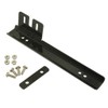 JDMSPEED Black Front Bumper License Plate Mount Bracket Relocator Holder