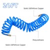 Professional Recoil Air Hose 1/4" ID x 20ft - Flexible