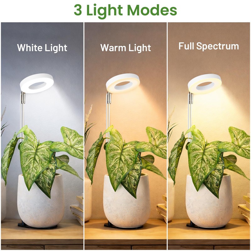 LBW Grow Light for Indoor Plants, Height Adjustable Plant Grow