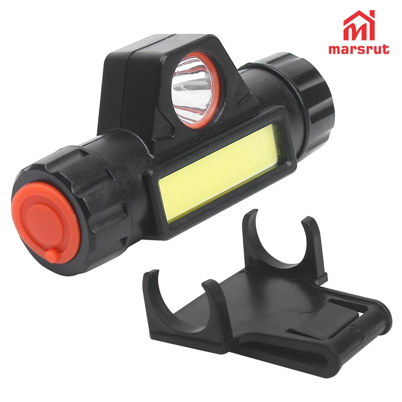 Welding Helmet Light, Hood Attachment Headlight with Mount Holder Rechargeable