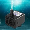 Automatic small sewage pump with water sensor, 3 feet high lift and 100 GPH, mini condensate pump, mini automatic water pump, suitable for pet water fountains, dehumidifiers, auto on/off (Black)