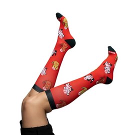 Nurse Yard HERO Compression Socks for Women and Men 20-30 mmHg (LG/XL, Cats & Dogs)