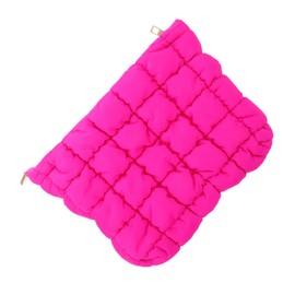 Ipetboom Portable Makeup Bag Compact 3-Piece Set Stylish Zipper Pouches for Travel Home Soft Plush Material for Women Aesthetic Toiletry Organizer