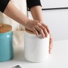 Sweejar Ceramic Kitchen Canisters, 58 FLOZ Porcelain Food Storage Jar