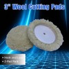 CSI 3” Mini-Wool Cutting Pad (2 Pack) 4-ply Twist |